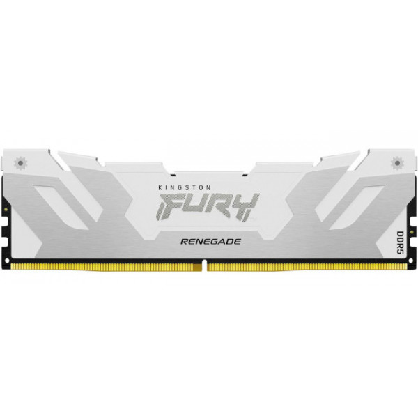 Фото - Память DDR Kingston Fury Renegade Silver/White DDR5-6400 64GB (2x32GB) CL32-39-39 1.4V XMP (KF564C32RWK2-64)