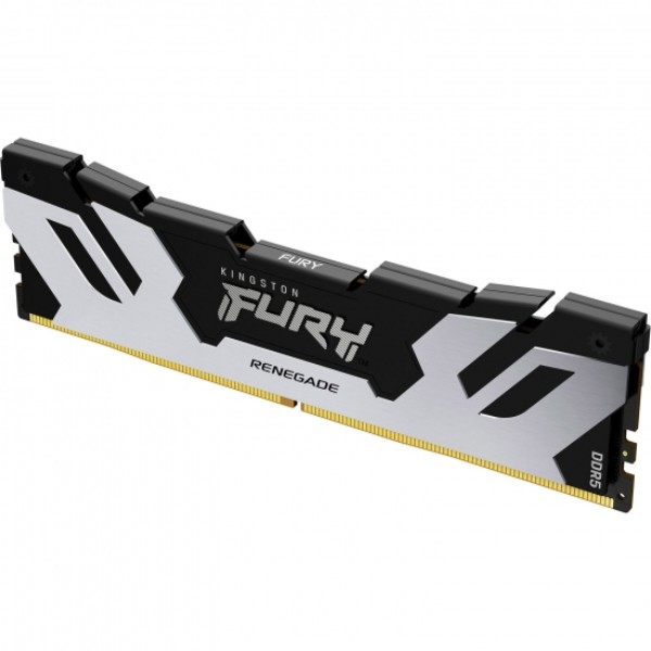 Фото - Пам'ять DDR Kingston Fury DDR5 32GB 2x16GB 8000MHz Renegade Silver (KF580C38RSK2-32)