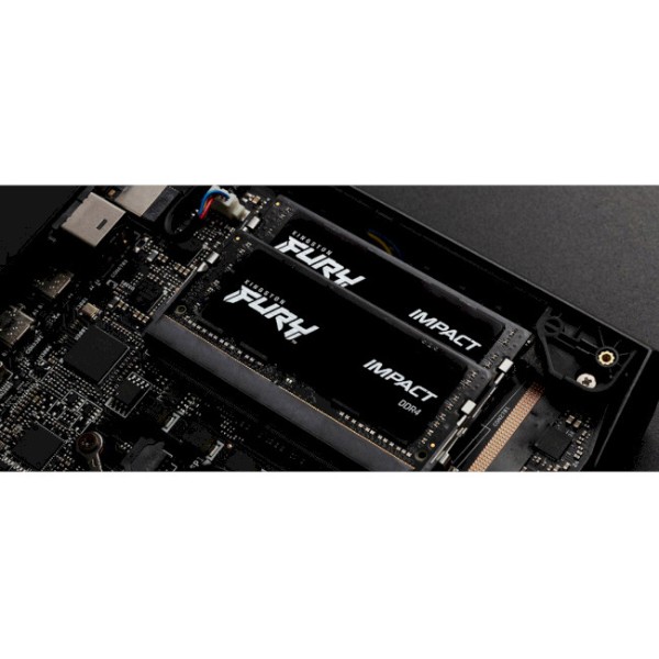 Фото - Память DDR Kingston Fury Impact DDR4-3200 SODIMM 8GB CL20-22-22 1.2V (KF432S20IB/8)