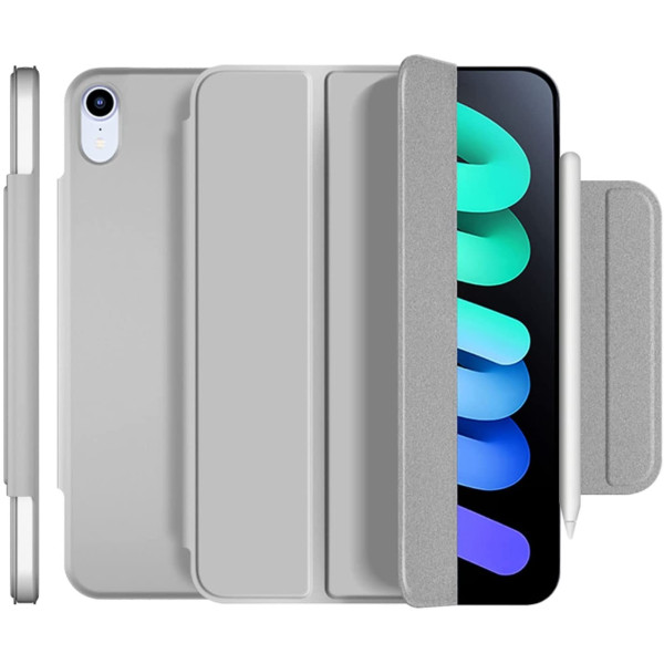 Фото - Чохол для планшету BeCover Magnetic Buckle for Apple iPad mini 6 2021 Gray (706827)