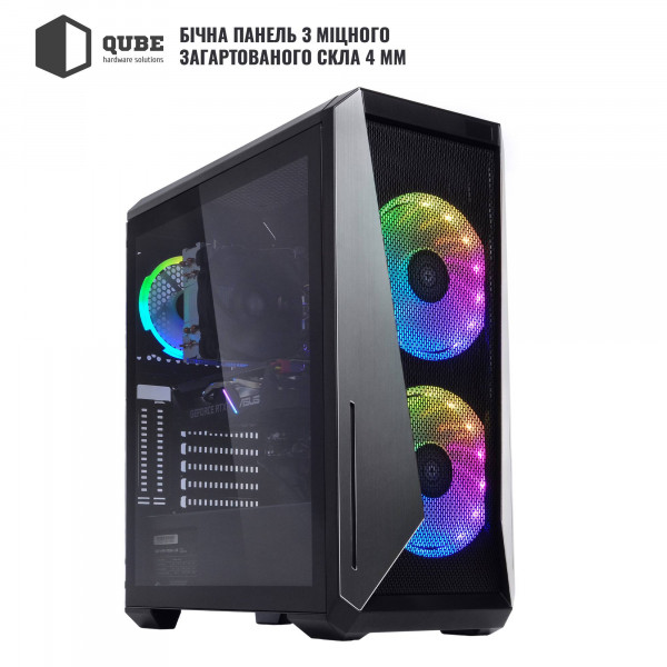 Фото - Системный блок QUBE QB i5 13400F RTX 4080 SUPER 16GB W1 6410 (i513400FRTX4080S16GBW16410)