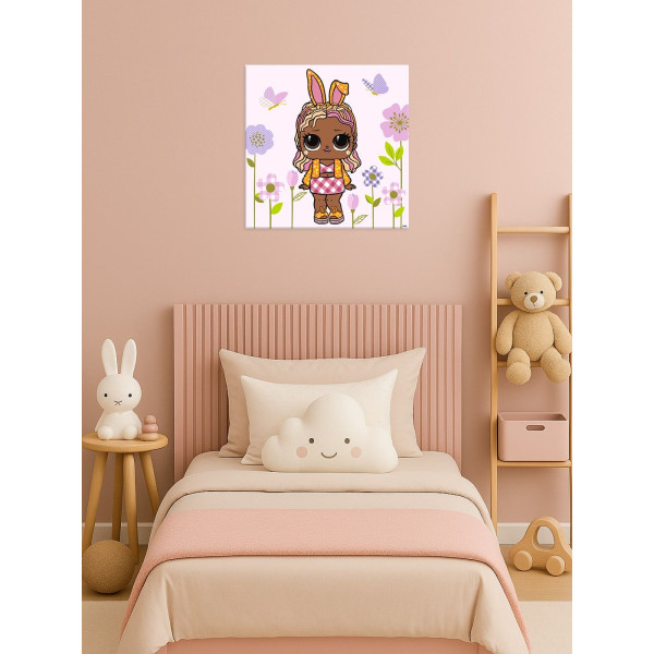 Фото - Картина за номерами Ideyka L.O.L. Surprise! HipHop4Lyfe BossBunny 30х40 см (KHO1103)