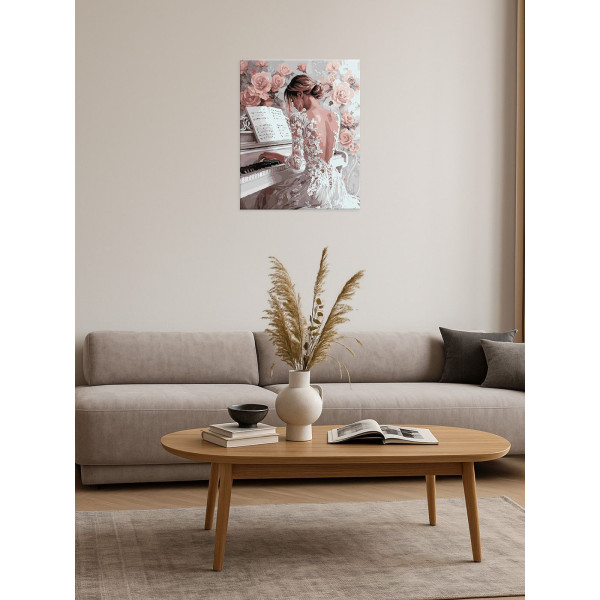 Фото - Картина за номерами Ideyka Елегантний етюд 40х50 см (KHO8549)