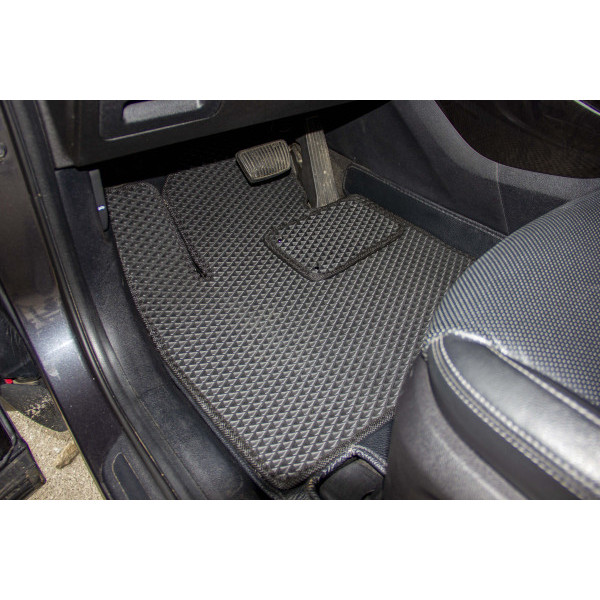 Фото - Килимки з екошкіри в салон авто EVAtech для Sorento (UM) 7 seats Kia 2014-2020 3 покоління SUV USA (KI12575ZV3LA5BBB)