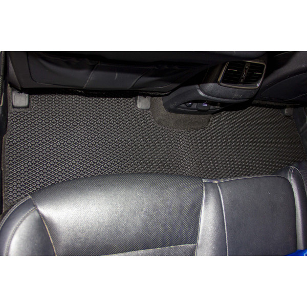 Фото - Килимки з екошкіри в салон авто EVAtech для Sorento (UM) 7 seats Kia 2014-2020 3 покоління SUV USA (KI12575ZV3LA5BBB)