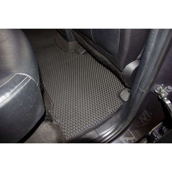 Фото - Килимки з екошкіри в салон авто EVAtech для Sorento (UM) 7 seats Kia 2014-2020 3 покоління SUV USA (KI12575ZV3LA5BBB)