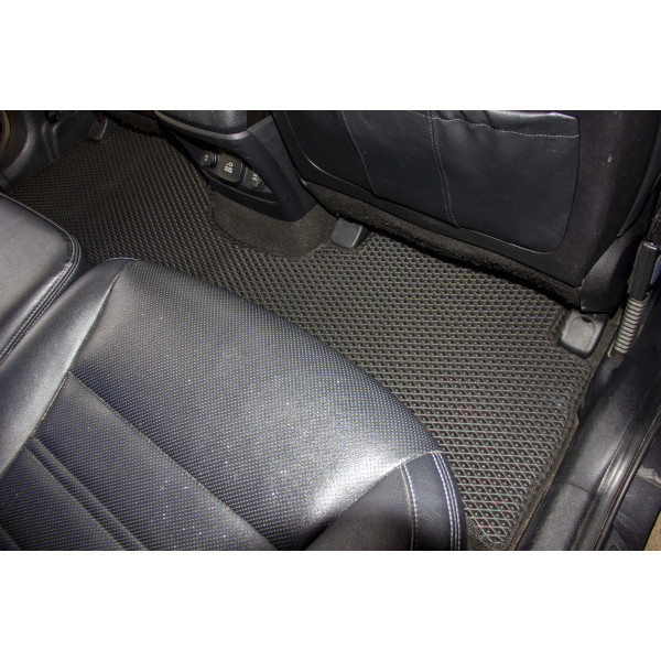 Фото - Килимки з екошкіри в салон авто EVAtech для Sorento (UM) 7 seats Kia 2014-2020 3 покоління SUV USA (KI12575ZV3LA5BBB)