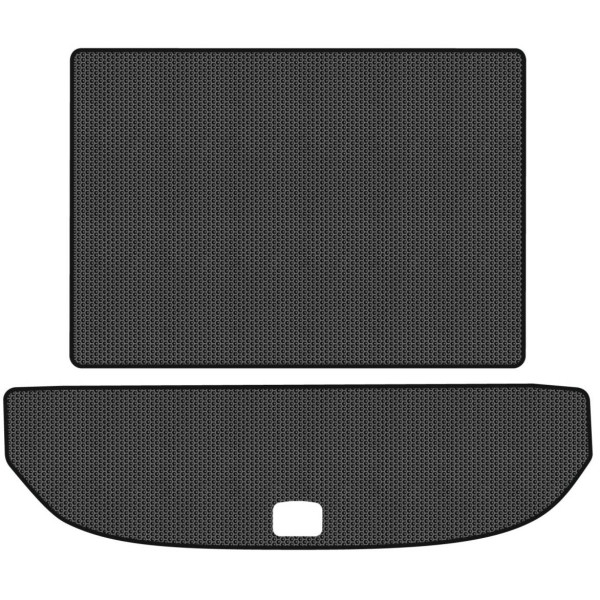 Фото - EVA килимок в багажник авто EVAtech для Sorento (UM) 7 seats Kia 2014-2020 3 покоління SUV USA (KI12575BE2SBB)