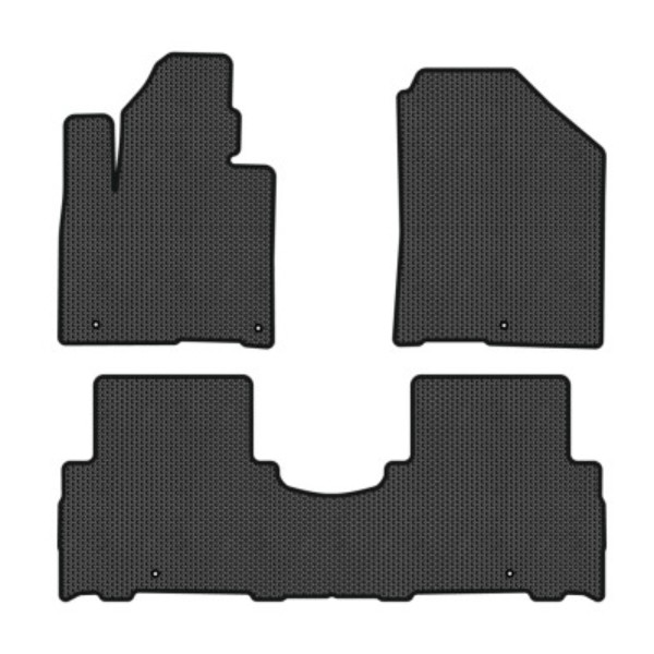 Фото - EVA коврики в салон авто EVAtech для Sorento (UM) 7 seats Kia 2014-2020 3 поколение SUV USA KI12575ZV3LA5SBB
