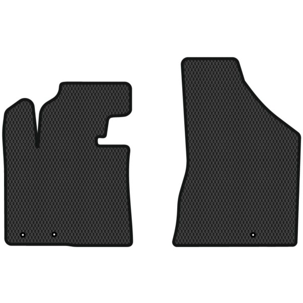 Фото - EVA коврики в салон авто передние EVAtech для Sorento (XM) (Floor Gas Pedal) 7 seats Kia 2009-2012 2 поколение SUV EU (KI12991AV2LA3RBB)
