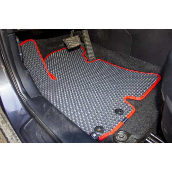 Фото - Килимки з екошкіри в салон авто EVAtech для Sportage (SL) Kia 2010-2015 3 покоління SUV EU (KI1323CV5LA3BBLB)