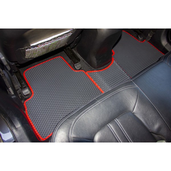 Фото - Килимки з екошкіри в салон авто EVAtech для Sportage (SL) Kia 2010-2015 3 покоління SUV EU (KI1323CV5LA3BBLB)