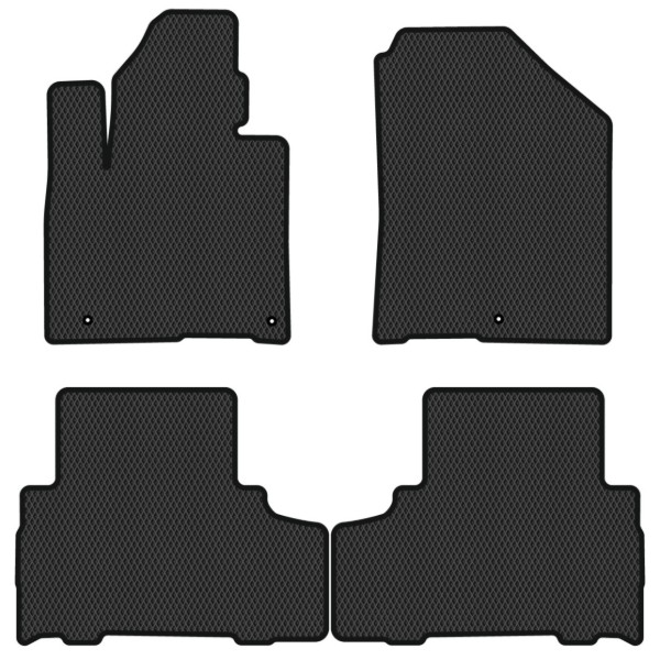 Фото - EVA коврики в салон авто EVAtech для Sorento (UM) 5 seats Kia 2014-2020 3 поколение SUV EU KI13351PVC4RBB