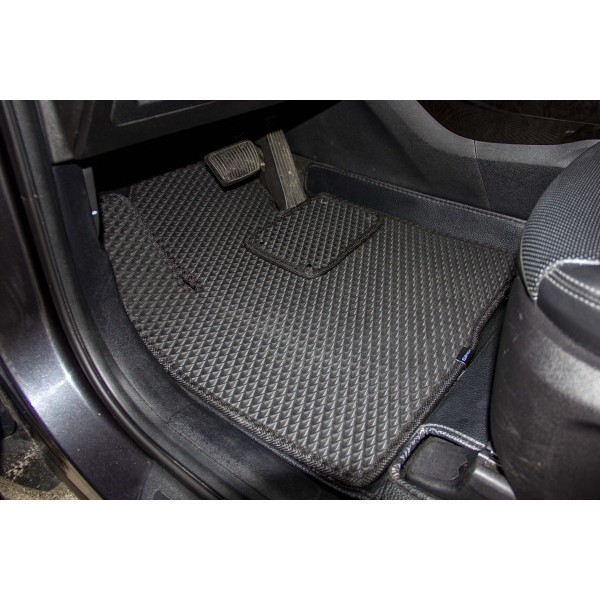 Фото - Килимки з екошкіри в салон авто EVAtech для Sorento (UM) 7 seats Kia 2014-2020 3 покоління SUV Korea (KI1355ZV3LA5BBB)