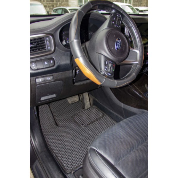 Фото - Килимки з екошкіри в салон авто EVAtech для Sorento (UM) 7 seats Kia 2014-2020 3 покоління SUV Korea (KI1355ZV3LA5BBB)