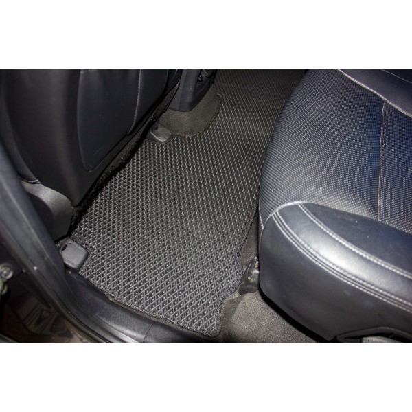 Фото - Килимки з екошкіри в салон авто EVAtech для Sorento (UM) 7 seats Kia 2014-2020 3 покоління SUV Korea (KI1355ZV3LA5BBB)