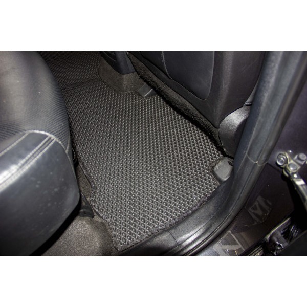 Фото - Килимки з екошкіри в салон авто EVAtech для Sorento (UM) 7 seats Kia 2014-2020 3 покоління SUV Korea (KI1355ZV3LA5BBB)