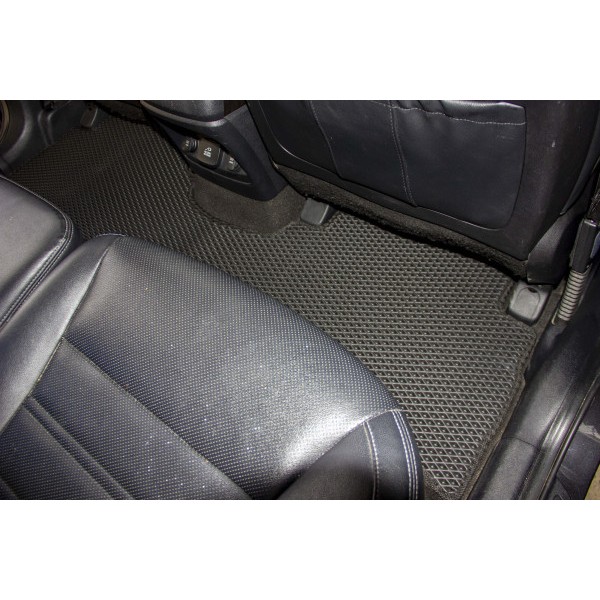 Фото - Килимки з екошкіри в салон авто EVAtech для Sorento (UM) 7 seats Kia 2014-2020 3 покоління SUV Korea (KI1355ZV3LA5BBB)