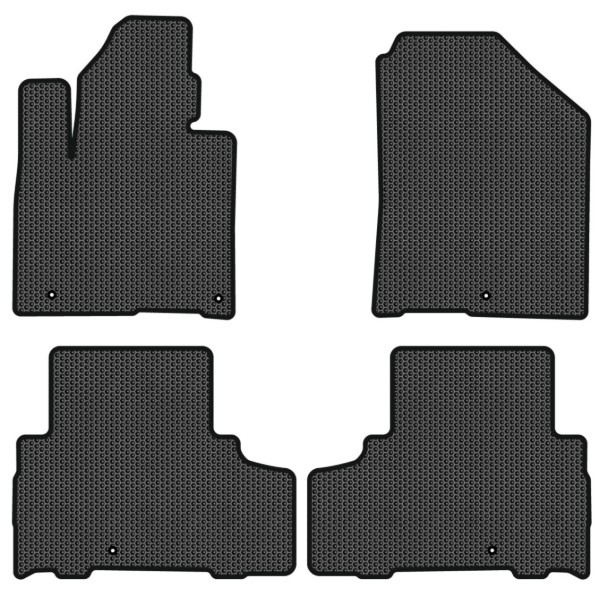 Фото - EVA коврики в салон авто EVAtech для Sorento (UM) 7 seats Kia 2014-2020 3 поколение SUV Korea KI1355PVC4LA5SBB