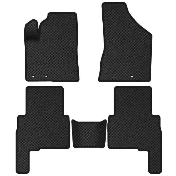 Фото - EVA коврик в багажник авто EVAtech для Sorento (XM) (Hinged Gas Pedal) 5 seats Kia 2009-2012 2 поколение SUV EU (KI13582B1RBB)