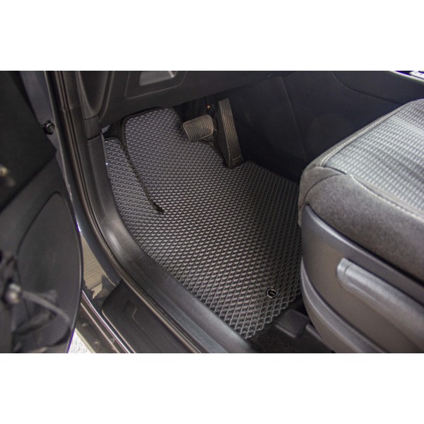 Фото - Килимки з екошкіри в салон авто EVAtech для Sportage (QL) Kia 2016-2021 4 покоління SUV EU (KI1358C5LA3BBLB)