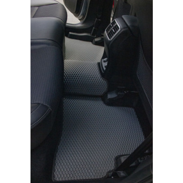 Фото - Коврики из экокожи в салон авто EVAtech для Sportage (QL) Kia 2016-2021 4 поколение SUV EU (KI1358CE5LA3BBLB)