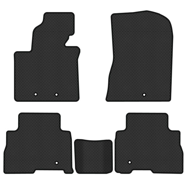 Фото - EVA коврики в салон авто EVAtech для Sorento (XM) 7 seats Restyling Kia 2012-2014 2 поколение SUV USA KI1542CB5KH5RBB