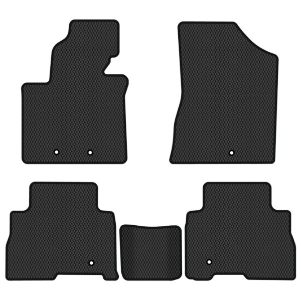Фото - EVA килимки в салон авто EVAtech для Sorento (XM) 7 seats Restyling Kia 2012-2014 2 покоління SUV USA KI1542CG5KH5RBB