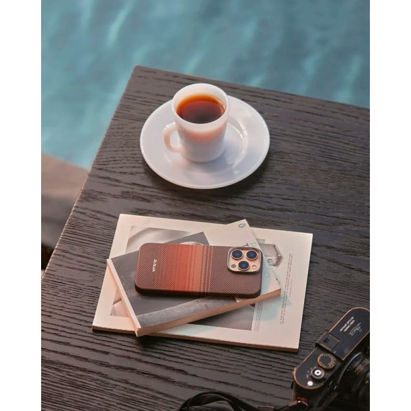 Фото - Чохол для смартфону Pitaka Tactile Woven Sunset PitaTap for iPhone 16 Pro (KI1602SU)