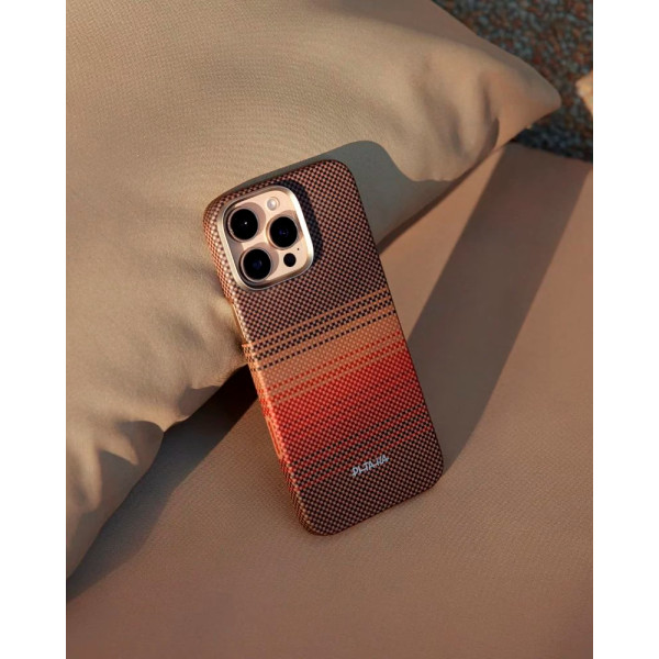 Фото - Чохол для смартфону Pitaka Tactile Woven Sunset PitaTap for iPhone 16 Pro Max (KI1602SUM)
