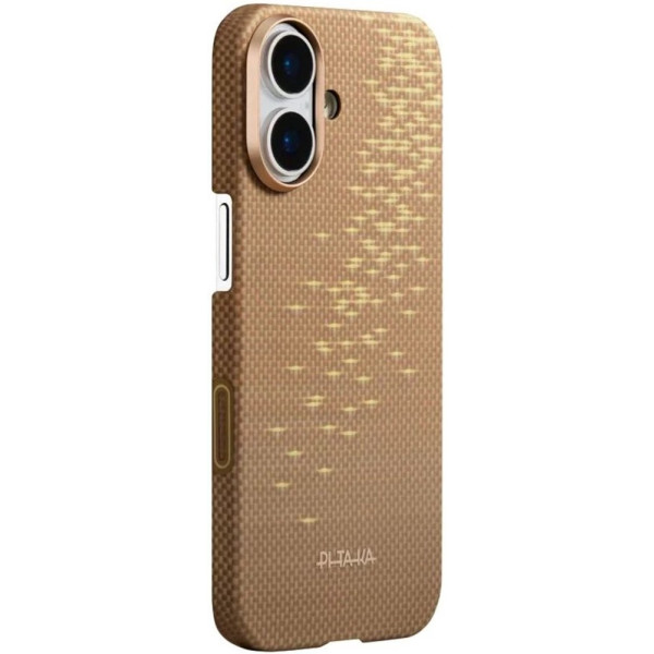 Фото - Чохол для смартфону Pitaka Ultra-Slim Case Golden Glint for iPhone 17 (KI1701AG) Фото - Чохол для смартфону Pitaka Ultra-Slim Case Golden Glint for iPhone 17 (KI1701AG)