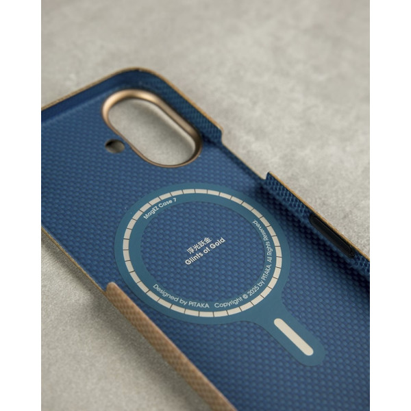 Фото - Чохол для смартфону Pitaka Ultra-Slim Case Golden Glint for iPhone 17 (KI1701AG)