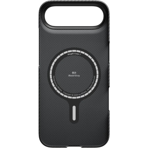 Фото - Чохол для смартфону Pitaka Ultra-Slim Case Twill Black/Grey for iPhone Air (KI1701BA)