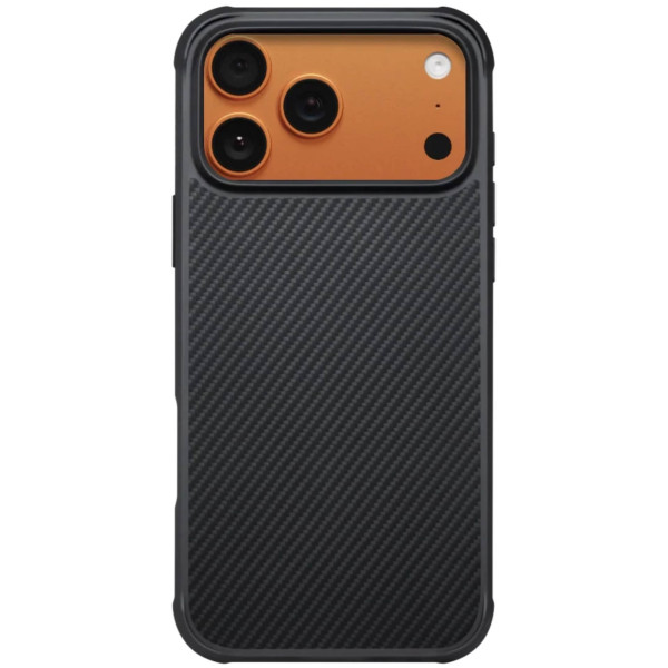 Фото - Чохол для смартфону Pitaka Aramid ProGuard Case Twill Black/Grey for iPhone 17 Pro (KI1701MGP) Фото - Чохол для смартфону Pitaka Aramid ProGuard Case Twill Black/Grey for iPhone 17 Pro (KI1701MGP)