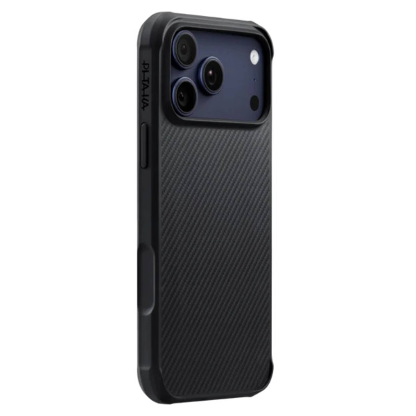Фото - Чохол для смартфону Pitaka Aramid ProGuard Case Twill Black/Grey for iPhone 17 Pro Max (KI1701MGPM)