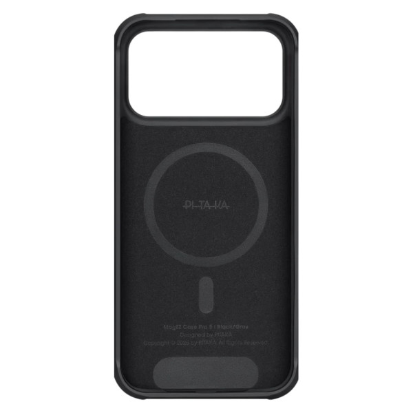 Фото - Чохол для смартфону Pitaka Aramid ProGuard Case Twill Black/Grey for iPhone 17 Pro (KI1701MGP)