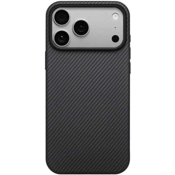 Фото - Чохол для смартфону Pitaka Aramid UltraGuard Case Twill Black/Grey for iPhone 17 Pro (KI1701PB) Фото - Чохол для смартфону Pitaka Aramid UltraGuard Case Twill Black/Grey for iPhone 17 Pro (KI1701PB)