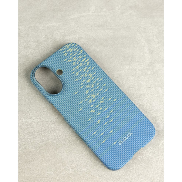 Фото - Чохол для смартфону Pitaka Ultra-Slim Case Lucid Blue for iPhone 17 (KI1702AG)