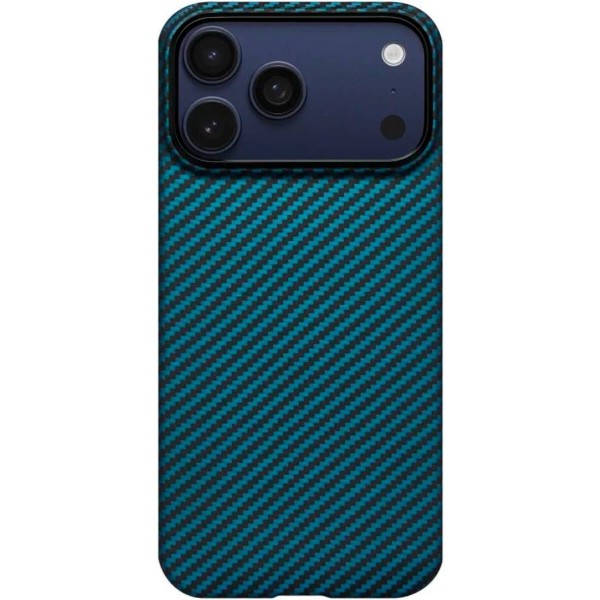 Фото - Чехол для смартфона Pitaka Ultra-Slim Case Twill Blue/Grey for iPhone 17 Pro (KI1706BP)