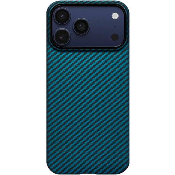 Фото - Чохол для смартфону Pitaka Ultra-Slim Case Twill Blue/Grey for iPhone 17 Pro Max (KI1706BPM)