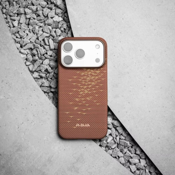 Фото - Чехол для смартфона Pitaka Ultra-Slim Case Golden Glint for iPhone 17 Pro (KI1705AG)