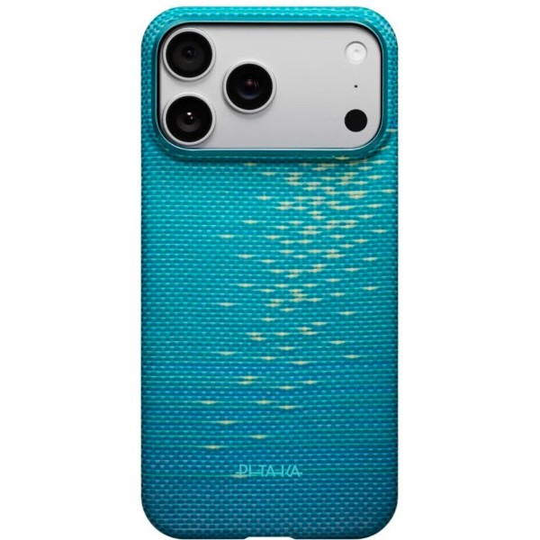 Фото - Чохол для смартфону Pitaka Ultra-Slim Case Lucid Blue for iPhone 17 Pro Max (KI1708AG) Фото - Чохол для смартфону Pitaka Ultra-Slim Case Lucid Blue for iPhone 17 Pro Max (KI1708AG)
