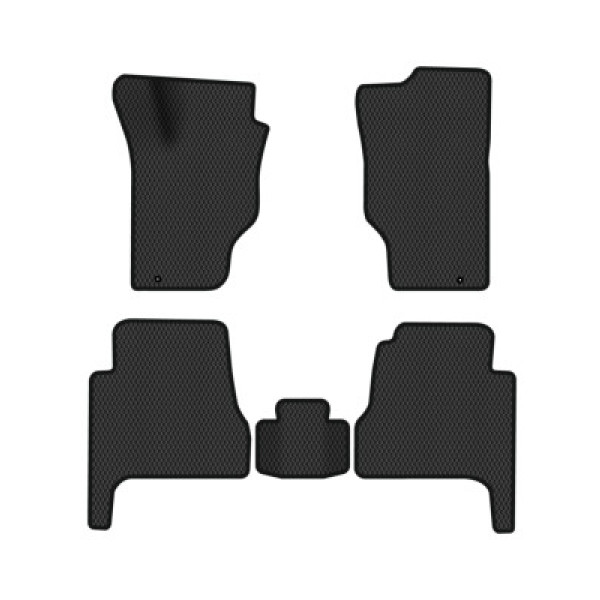 Фото - Коврики из экокожи в салон авто EVAtech для Sorento (BL) 5 seats Kia 2002-2009 1 поколение SUV EU (KI21471CD5LA2BBB)