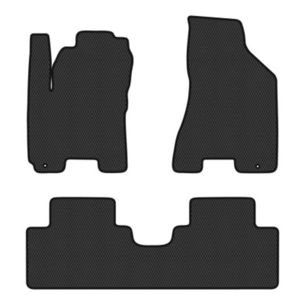Фото - Коврики из экокожи в салон авто EVAtech для Sportage (JE) MT Kia 2004-2010 2 поколение SUV EU (KI2954ZV3LA2BBB)