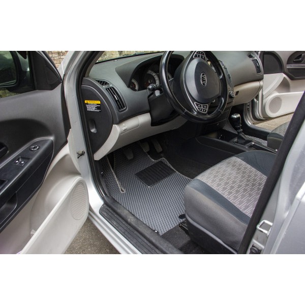Фото - Килимки з екошкіри в салон авто EVAtech для Ceed (ED) Kia 2006-2009 1 покоління Combi EU (KI3101CVC5AV2BBB)