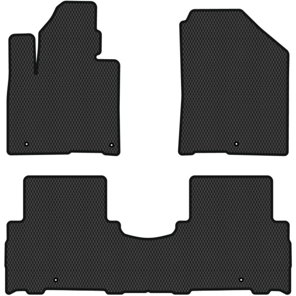 Фото - EVA коврики в салон авто EVAtech для Sorento Prime (UM) 7 seats Kia 2014-2020 3 поколение SUV EU KI32619ZV3RBB