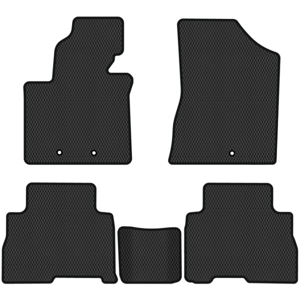 Фото - EVA килимки в салон авто EVAtech для Sorento (XM) 7 seats Restyling Kia 2012-2014 2 покоління SUV EU KI32964CG5KH4RBB