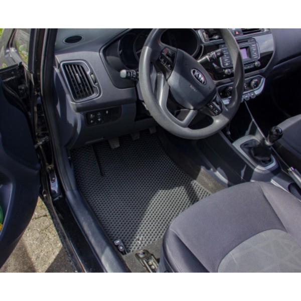 Фото - EVA коврики в салон авто EVAtech для Rio Kia 2011-2017 3 поколение Sedan EU (KI32966C5LA3RBB)