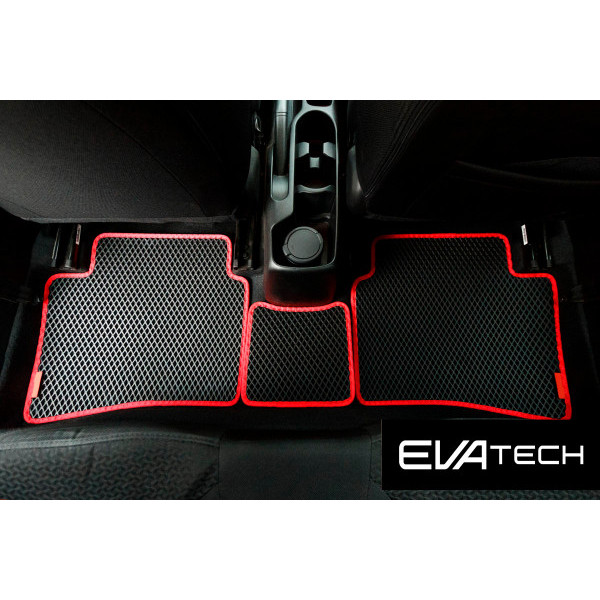 Фото - EVA коврики в салон авто EVAtech для Rio Kia 2011-2017 3 поколение Sedan EU (KI3320CB5CP3RBB)