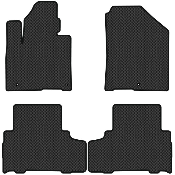 Фото - EVA килимки в салон авто EVAtech для Sorento (UM) 7 seats Kia 2014-2020 3 покоління SUV EU KI33358PVC4LA5RBB